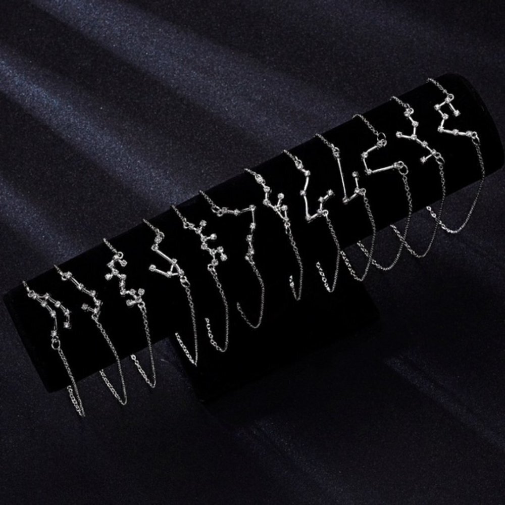 Zodiac Constellations Necklace by Golden Threads … - Picture 6 of 11